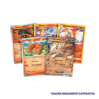 DECK DE BATALHA DELUXE POKEMON NINETALES EX