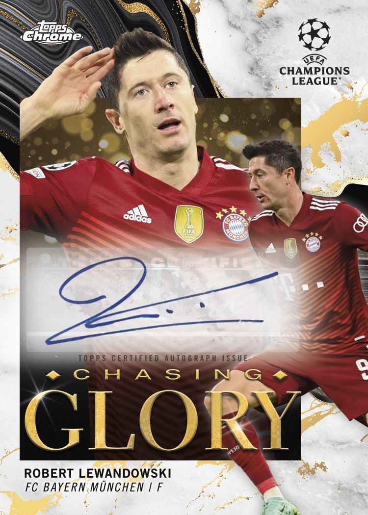 2021-22 Topps UEFA Champions League Chrome Soccer Hobby BOX LITE