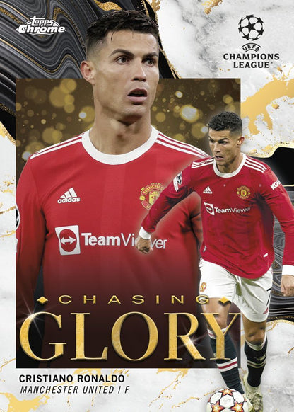 2021-22 Topps UEFA Champions League Chrome Soccer Hobby BOX LITE