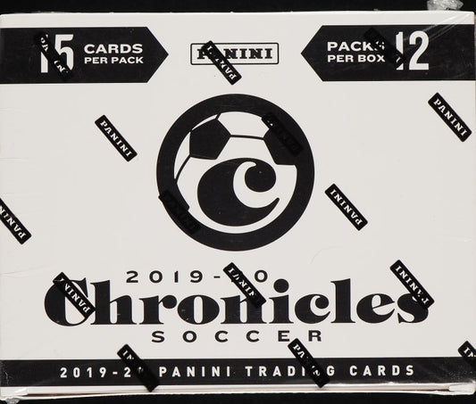 2019-20 Panini Chronicles Cello Pack Box Soccer