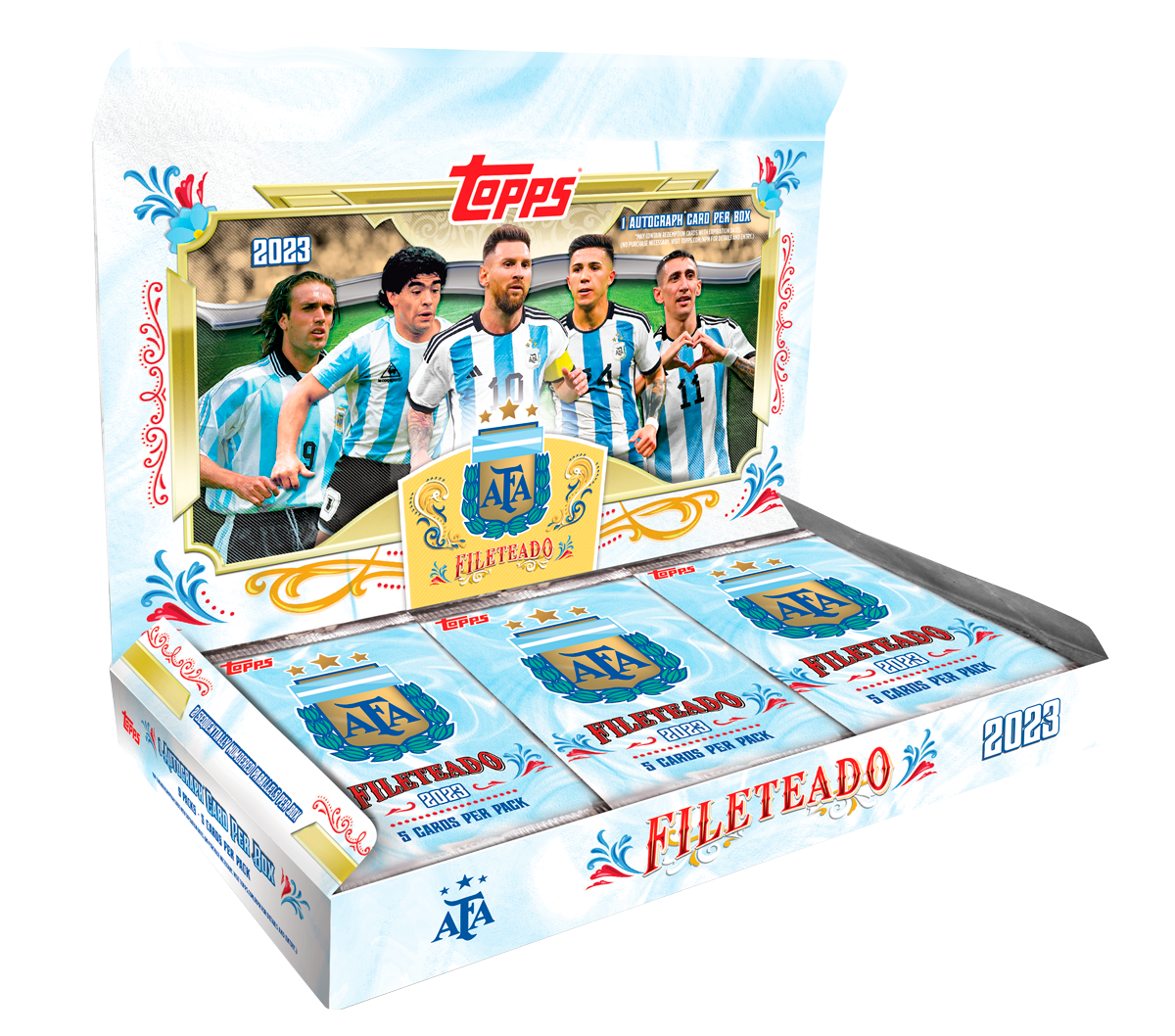 2023 Topps Argentina Fileteado - Deck Box