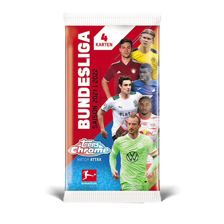 2021/2022 Hobby Box Bundesliga Topps Chrome Match Attax